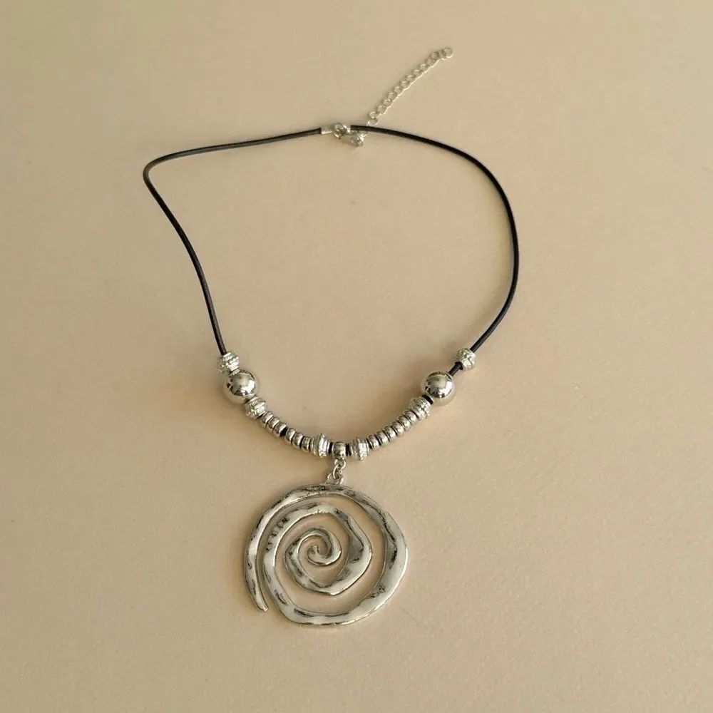 Boho Spiral Necklace #2089